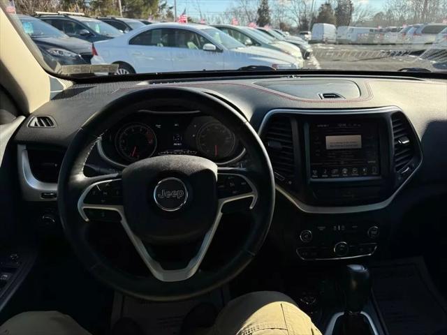 used 2016 Jeep Cherokee car, priced at $13,500