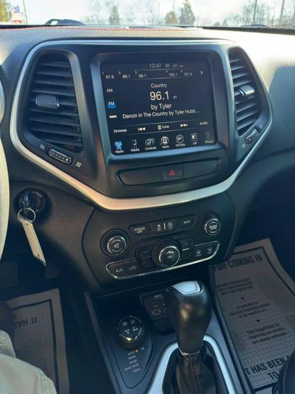 used 2016 Jeep Cherokee car, priced at $13,500