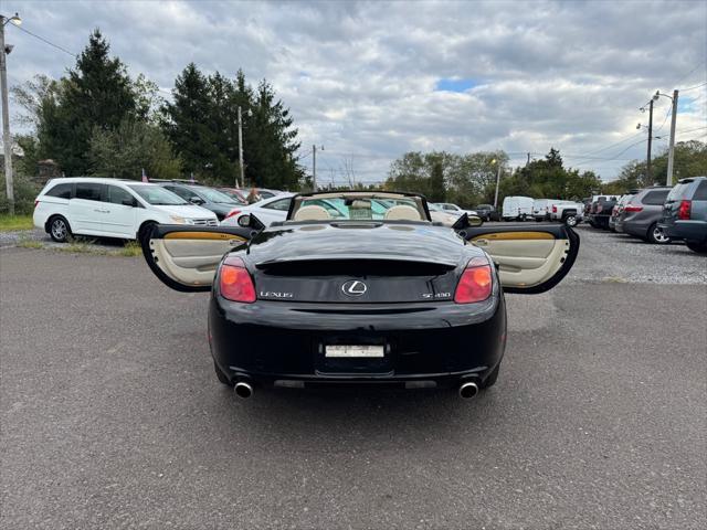 used 2003 Lexus SC 430 car, priced at $13,999