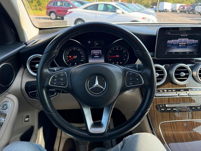 used 2017 Mercedes-Benz GLC 300 car, priced at $17,999