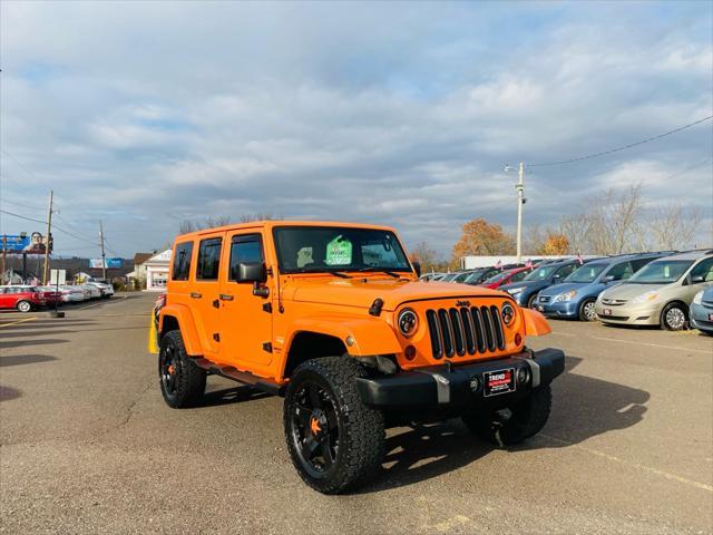 used 2012 Jeep Wrangler Unlimited car, priced at $18,500