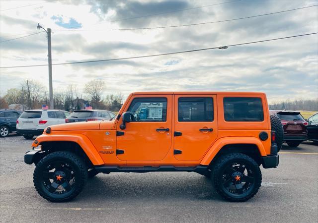 used 2012 Jeep Wrangler Unlimited car, priced at $18,500