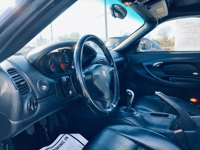 used 2001 Porsche Boxster car, priced at $9,999