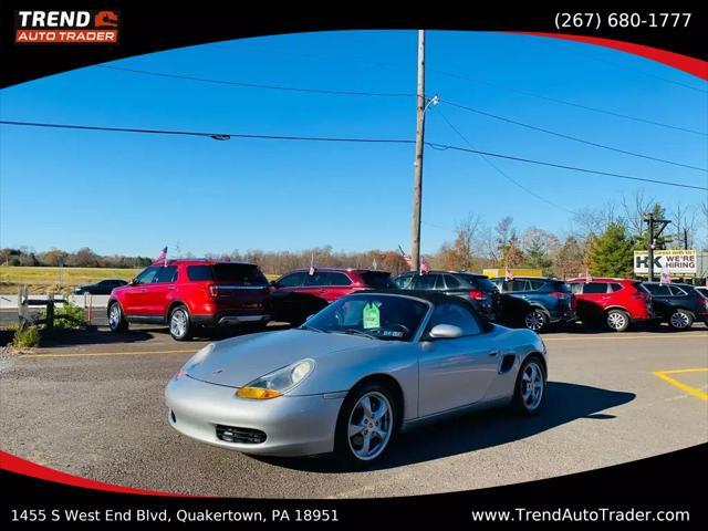 used 2001 Porsche Boxster car, priced at $9,999