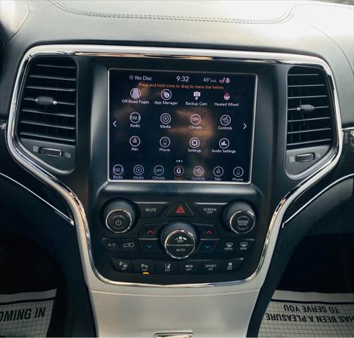 used 2018 Jeep Grand Cherokee car, priced at $21,999