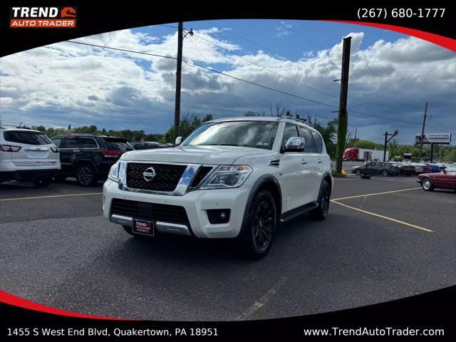 used 2017 Nissan Armada car, priced at $17,750