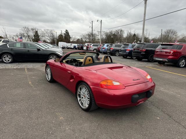 used 2001 Porsche Boxster car, priced at $14,500