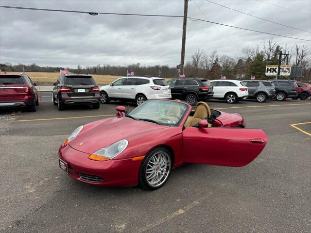 used 2001 Porsche Boxster car, priced at $14,500