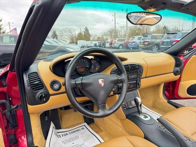 used 2001 Porsche Boxster car, priced at $13,750