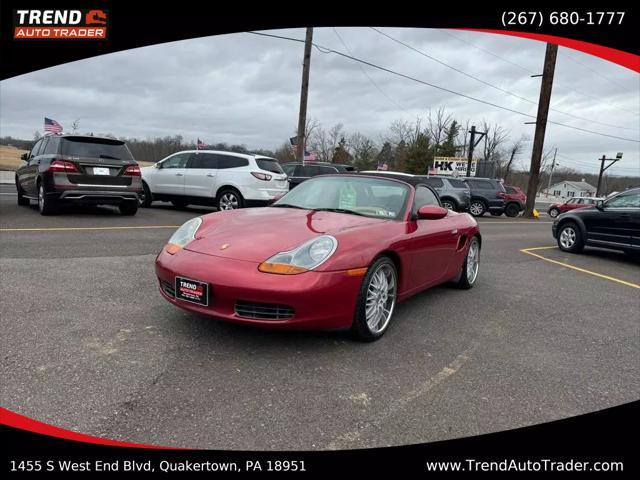 used 2001 Porsche Boxster car, priced at $13,750