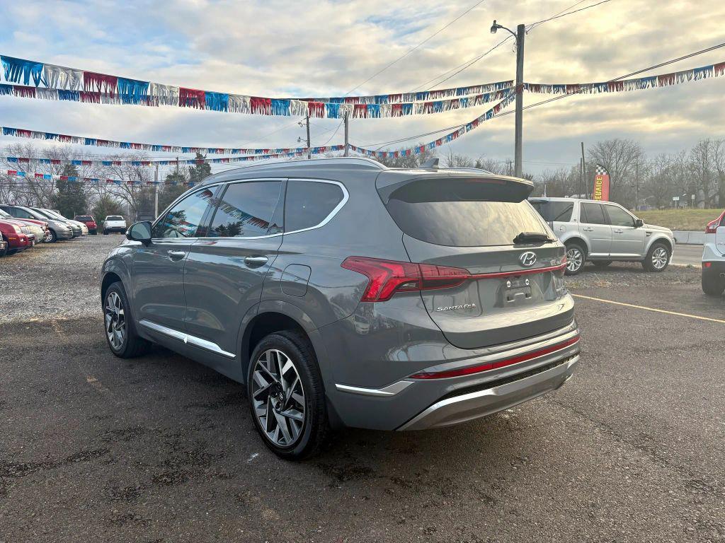 used 2021 Hyundai Santa Fe car, priced at $26,999