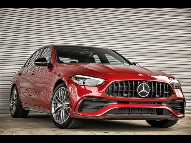 new 2025 Mercedes-Benz AMG C 43 car, priced at $72,885