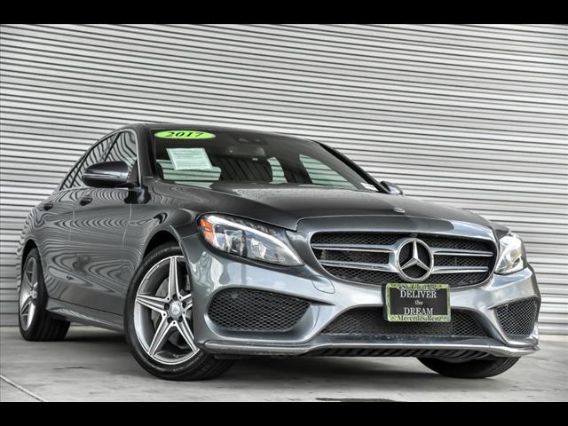 used 2017 Mercedes-Benz C-Class car, priced at $18,995