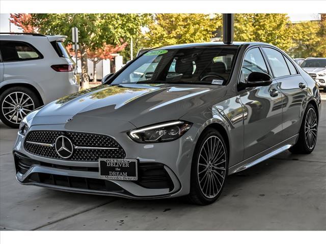 used 2025 Mercedes-Benz C-Class car, priced at $49,995