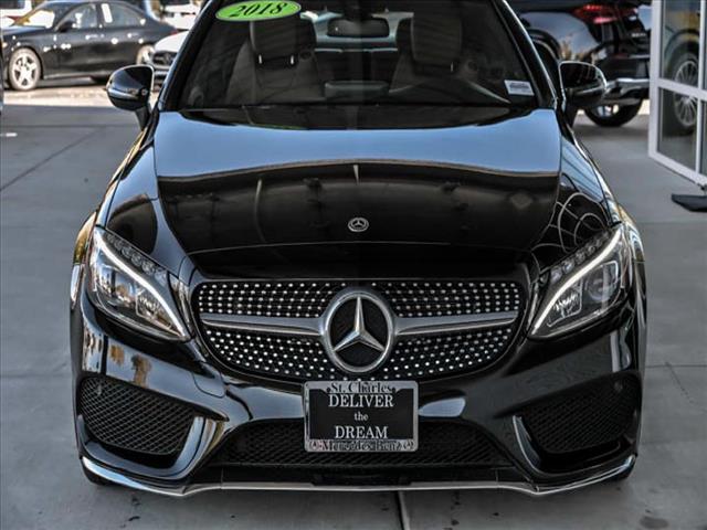 used 2018 Mercedes-Benz C-Class car, priced at $20,995