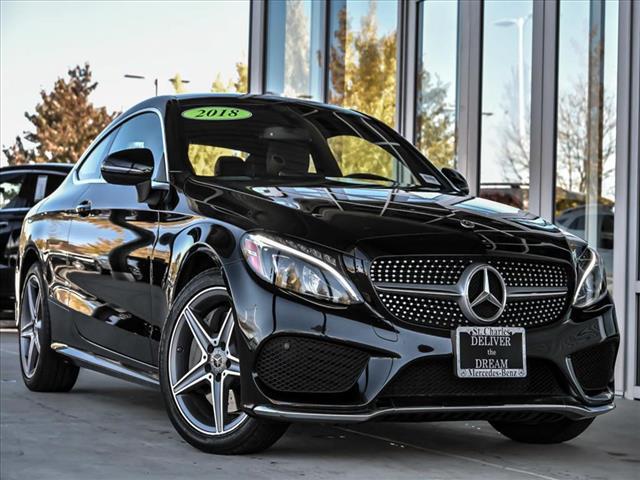 used 2018 Mercedes-Benz C-Class car, priced at $20,995