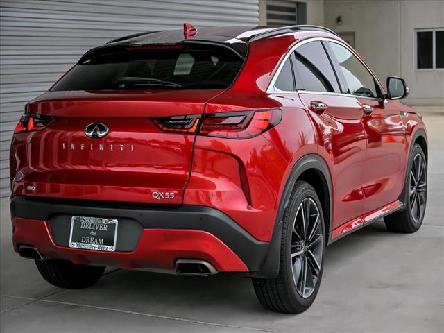 used 2022 INFINITI QX55 car, priced at $28,433
