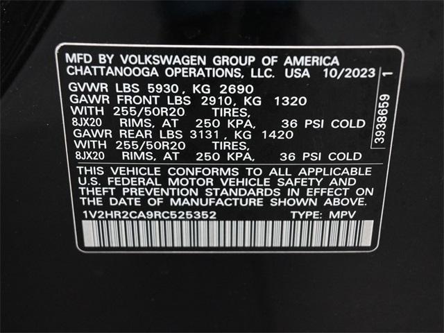 used 2024 Volkswagen Atlas car, priced at $32,888