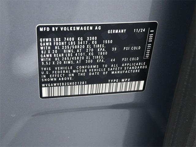 new 2025 Volkswagen ID. Buzz car, priced at $58,395