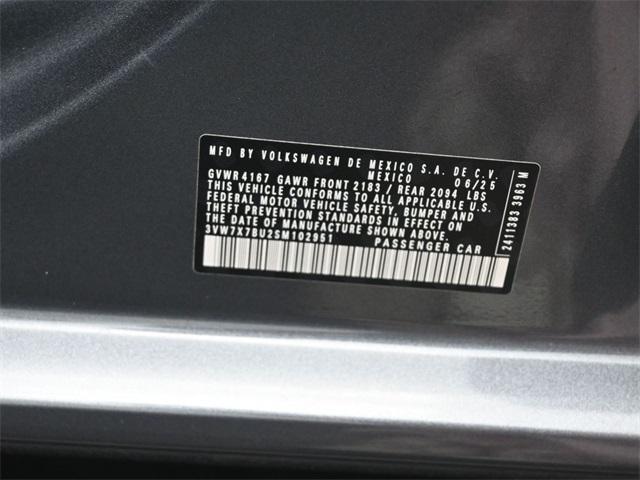 new 2025 Volkswagen Jetta car, priced at $25,098