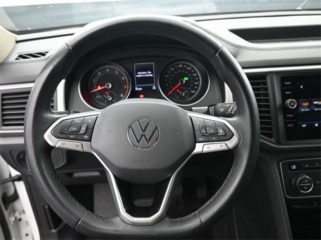 used 2021 Volkswagen Atlas car, priced at $18,488