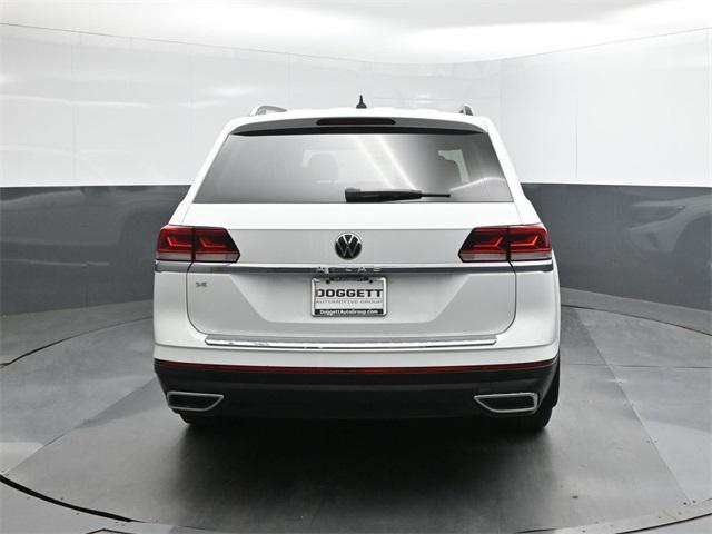 used 2021 Volkswagen Atlas car, priced at $18,488