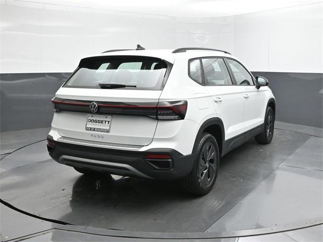 new 2025 Volkswagen Taos car, priced at $26,663