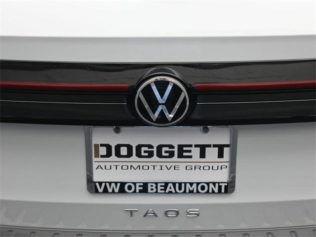 new 2025 Volkswagen Taos car, priced at $26,663