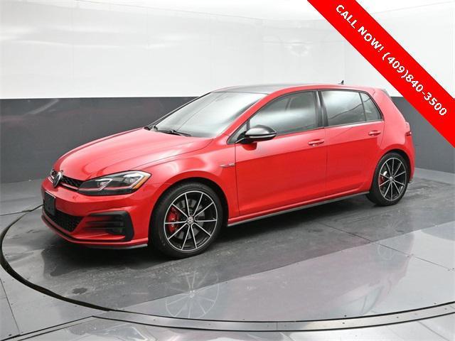 used 2021 Volkswagen Golf GTI car, priced at $24,247