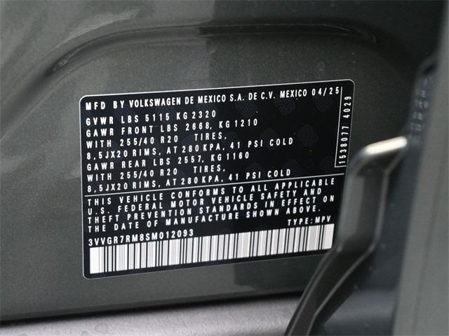 new 2025 Volkswagen Tiguan car, priced at $39,931