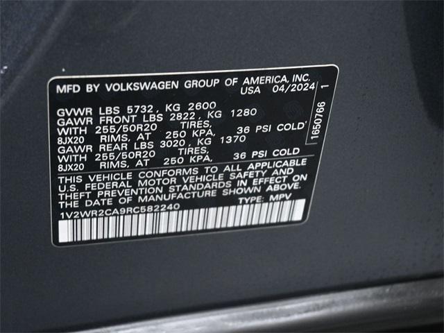 used 2024 Volkswagen Atlas car, priced at $35,218