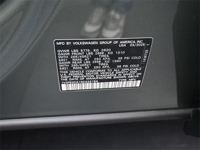 new 2025 Volkswagen Atlas Cross Sport car, priced at $47,998