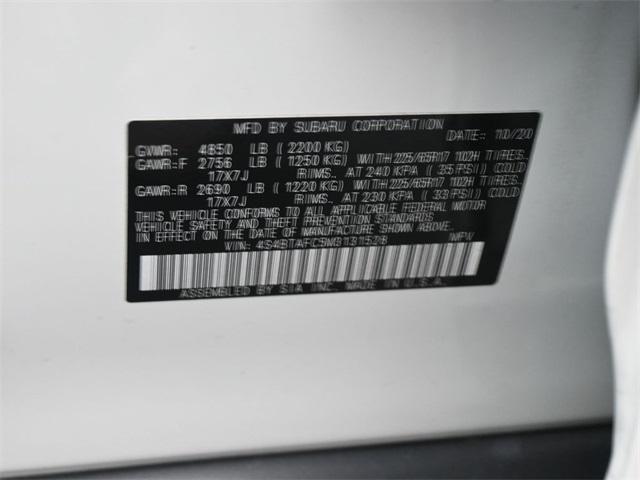 used 2021 Subaru Outback car, priced at $21,028