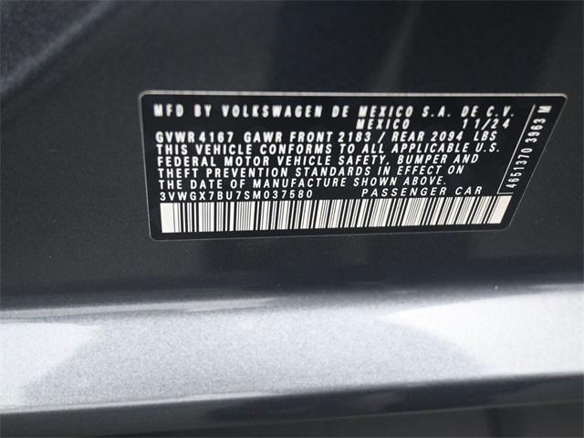 new 2025 Volkswagen Jetta car, priced at $27,498