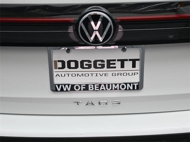 new 2025 Volkswagen Taos car, priced at $25,740