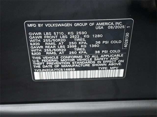 new 2026 Volkswagen Atlas car, priced at $44,785