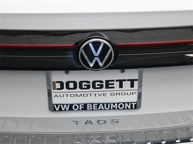 new 2025 Volkswagen Taos car, priced at $26,352