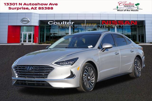 used 2023 Hyundai Sonata Hybrid car, priced at $26,477