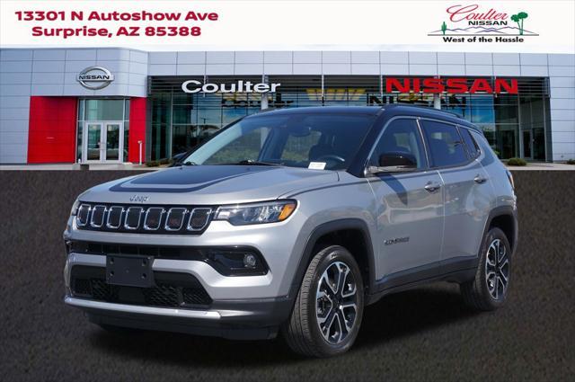 used 2022 Jeep Compass car, priced at $22,977