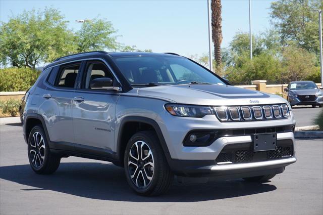 used 2022 Jeep Compass car, priced at $22,977