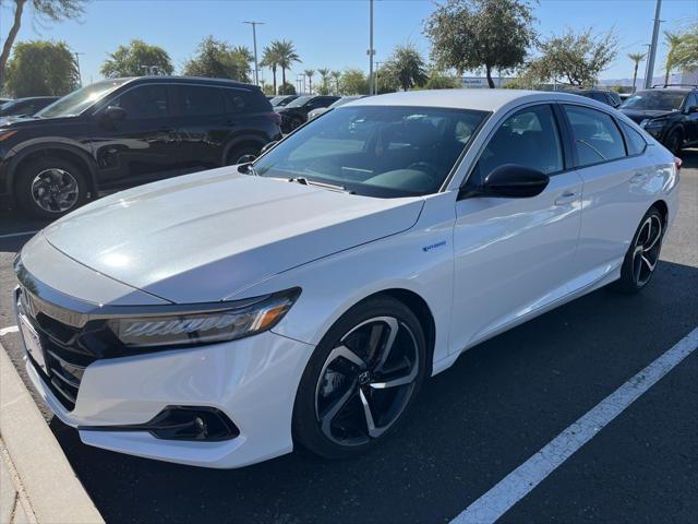 used 2022 Honda Accord Hybrid car, priced at $25,877