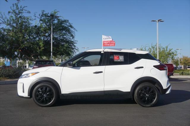 used 2021 Nissan Kicks car, priced at $15,477