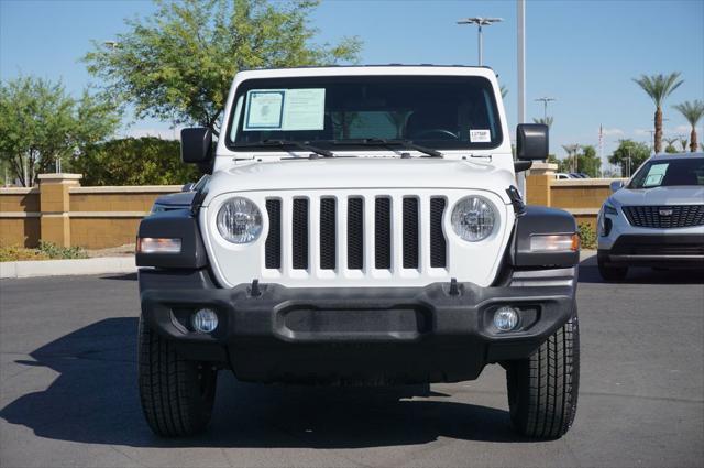 used 2020 Jeep Wrangler Unlimited car, priced at $25,477