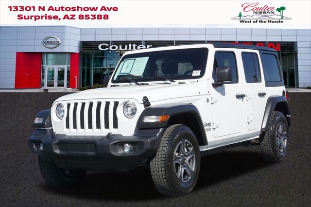 used 2020 Jeep Wrangler Unlimited car, priced at $25,477