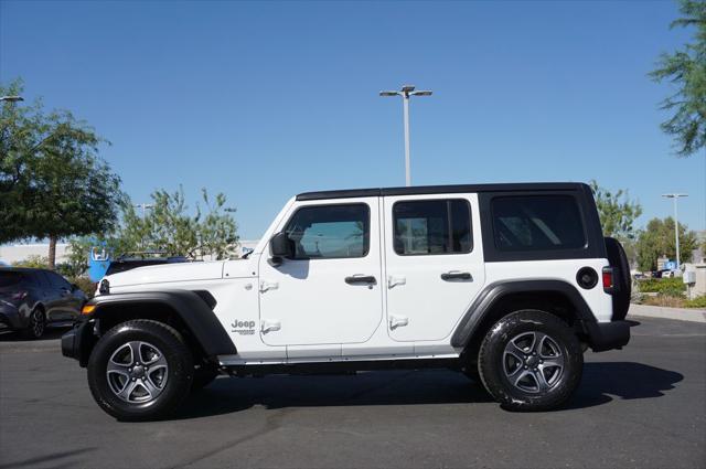 used 2020 Jeep Wrangler Unlimited car, priced at $25,477