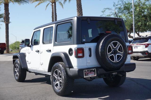 used 2020 Jeep Wrangler Unlimited car, priced at $25,477