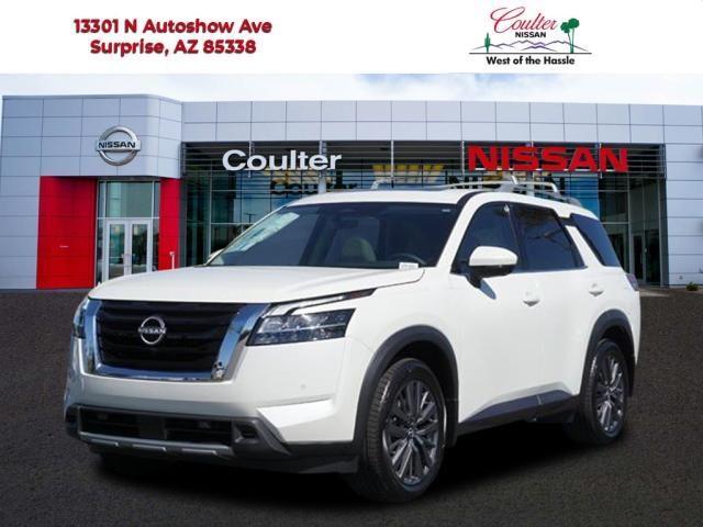 new 2024 Nissan Pathfinder car, priced at $40,657