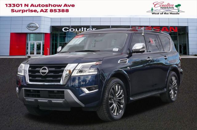 used 2021 Nissan Armada car, priced at $38,877