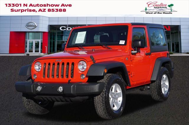 used 2015 Jeep Wrangler car, priced at $16,277