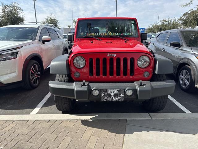 used 2015 Jeep Wrangler car, priced at $16,977